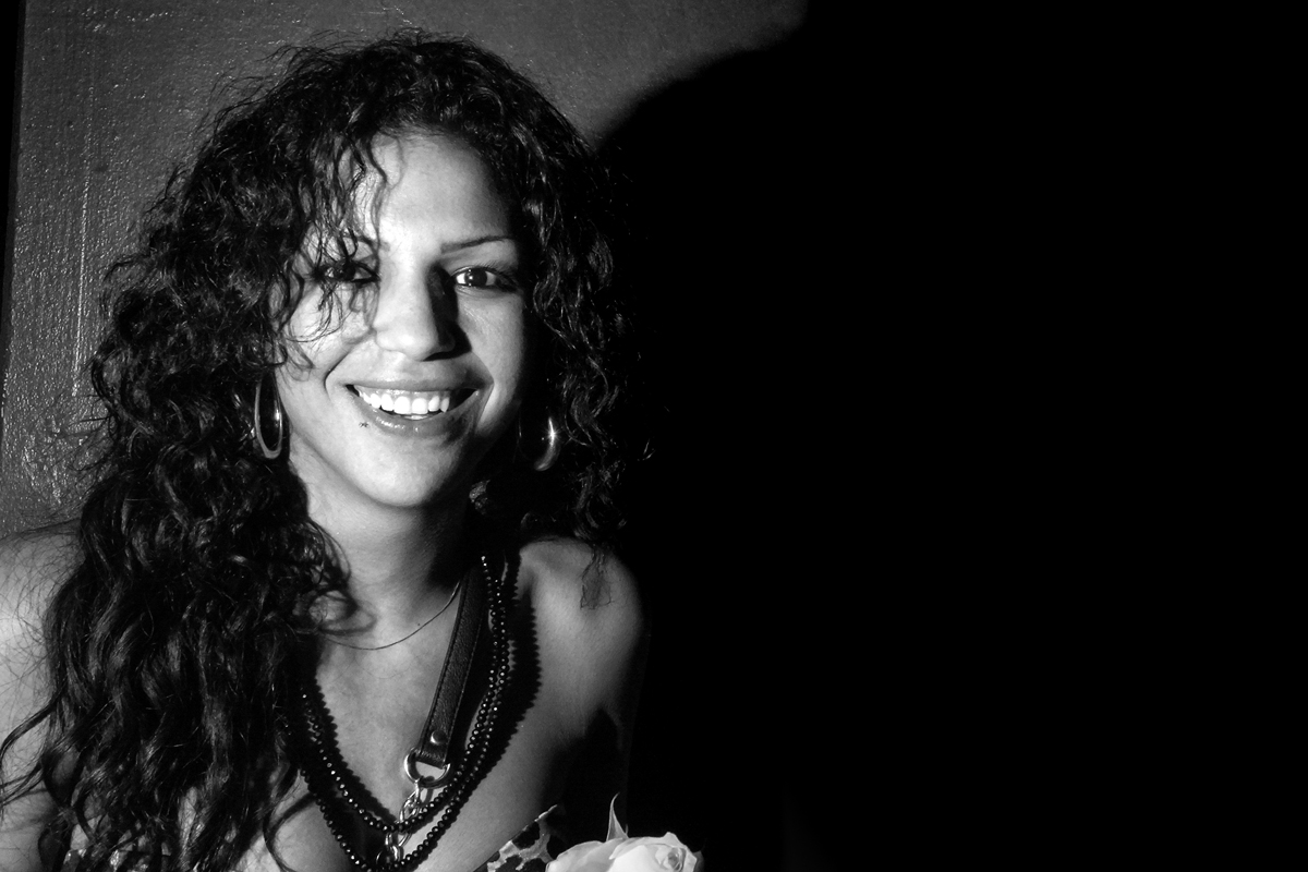 portrait einer jungen frau